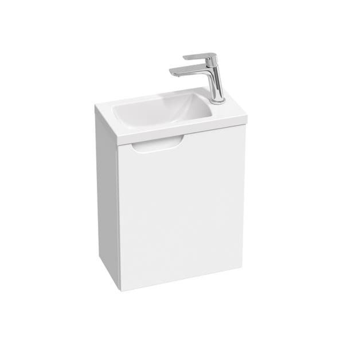Koupelnová skříňka pod umyvadlo Ravak Classic II 40x50x22 cm bílá lesk X000001486 Ravak