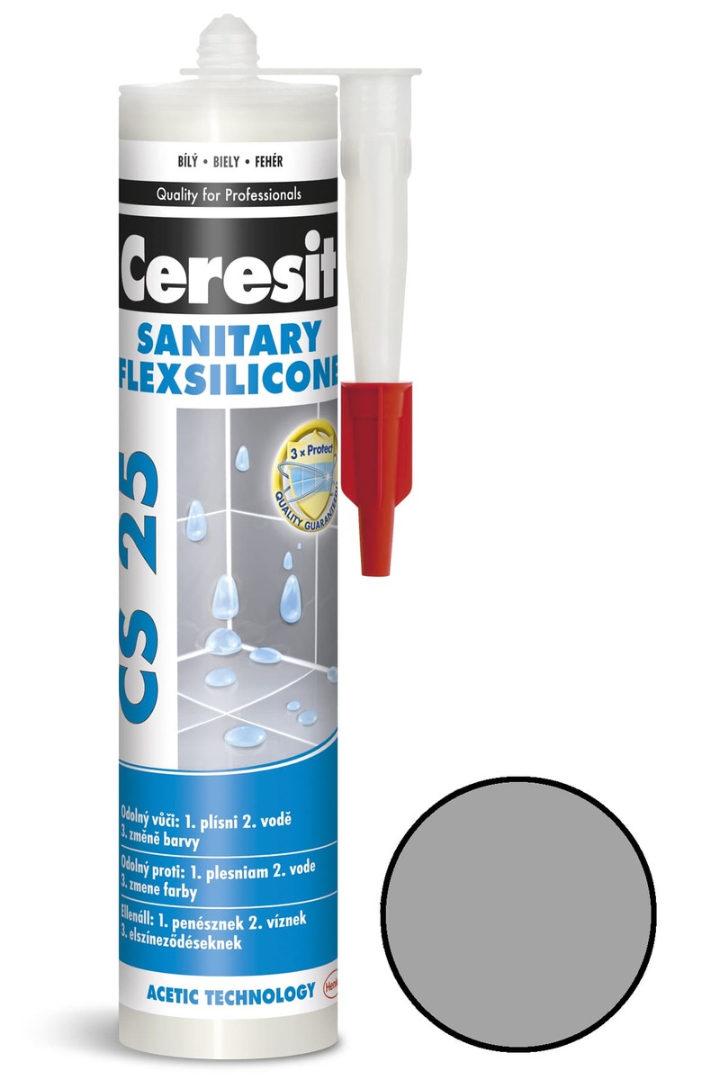 Silikon Ceresit CS 25 platinum 280 ml CS2514 Ceresit