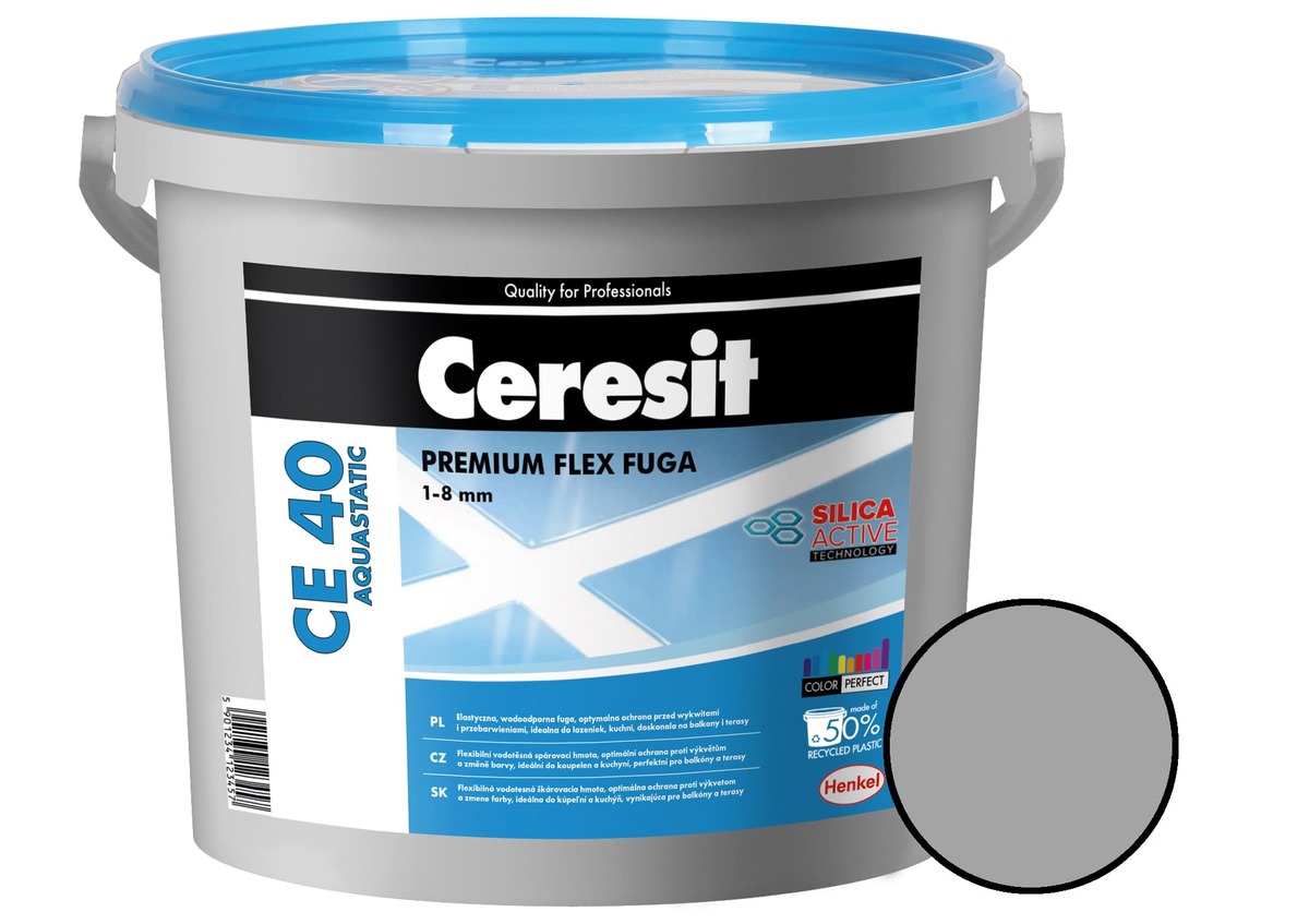 Spárovací hmota Ceresit CE 40 platinum 5 kg CG2WA CE40214 Ceresit