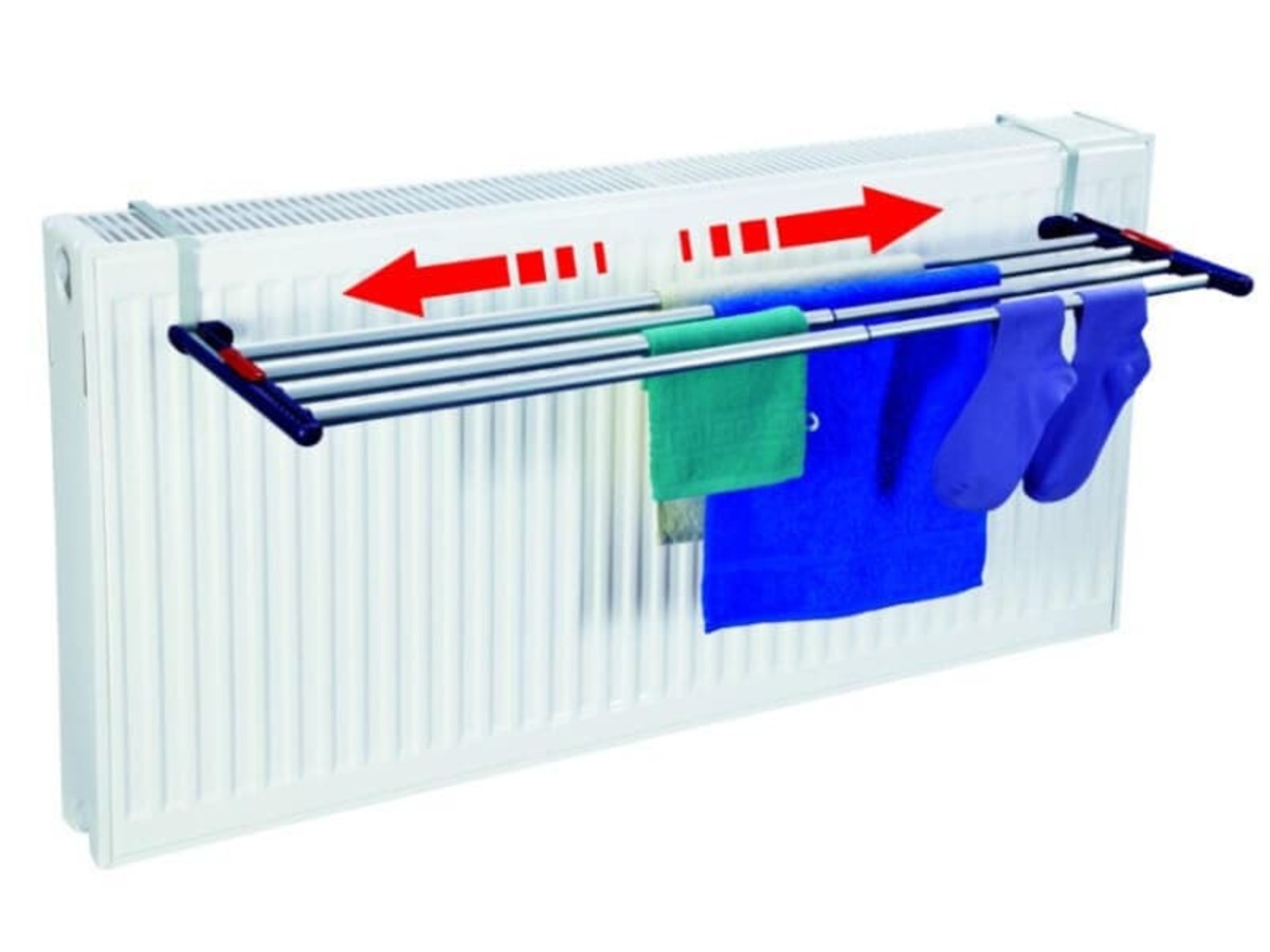 Sušák na pádlo Quartett 40 Extendable Aluminium 81413 Leifheit