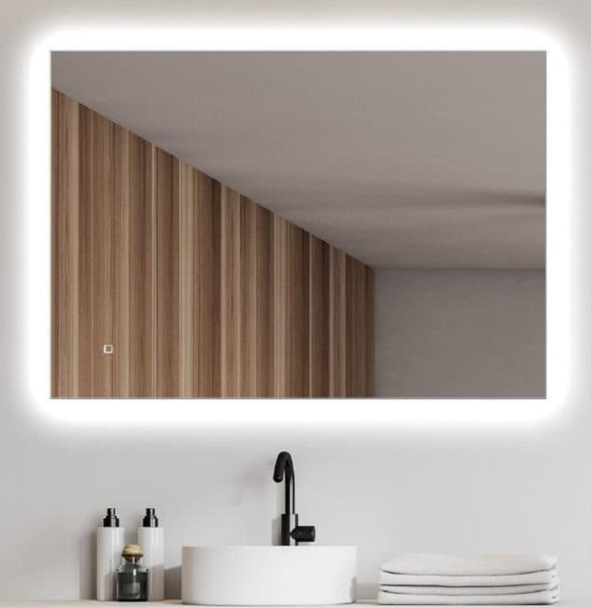 Zrcadlo Ambiente 100x70 LED