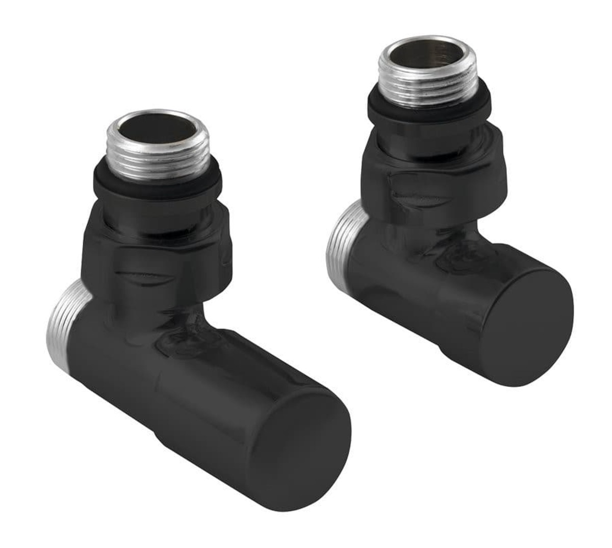 COMPACT BLACK připojovací sada ruční rohová