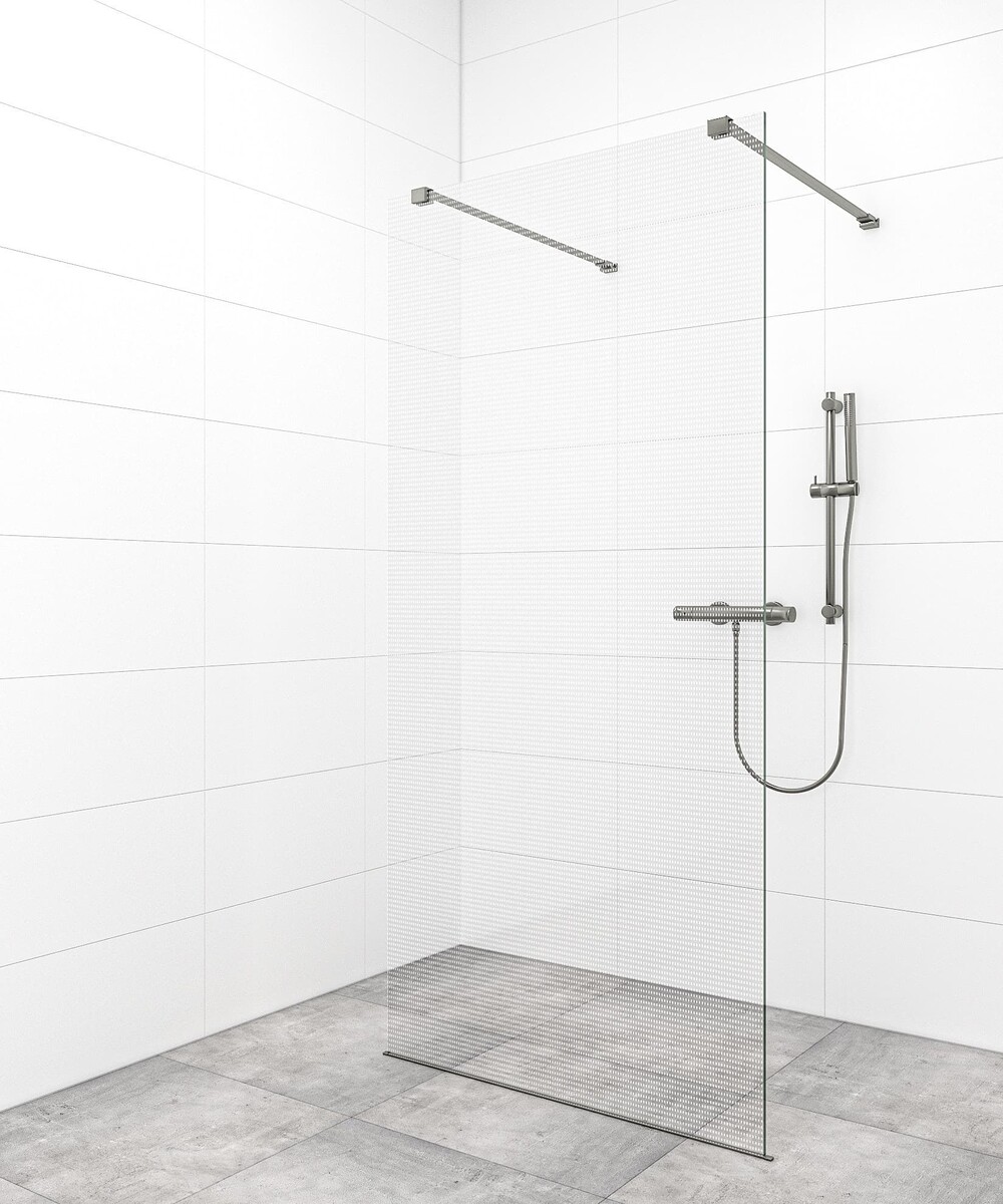 Sprchová zástěna walk-in 90 cm SAT Walk-in SATBWI90MRZAVGM SAT