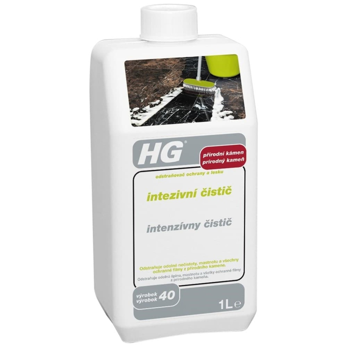 HG intenzivní čistič pro přírodní kámen HGOOLMP HG