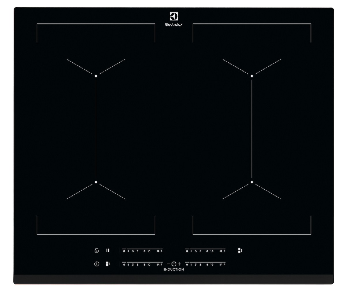 Indukční varná deska Electrolux černá EIV644 Electrolux