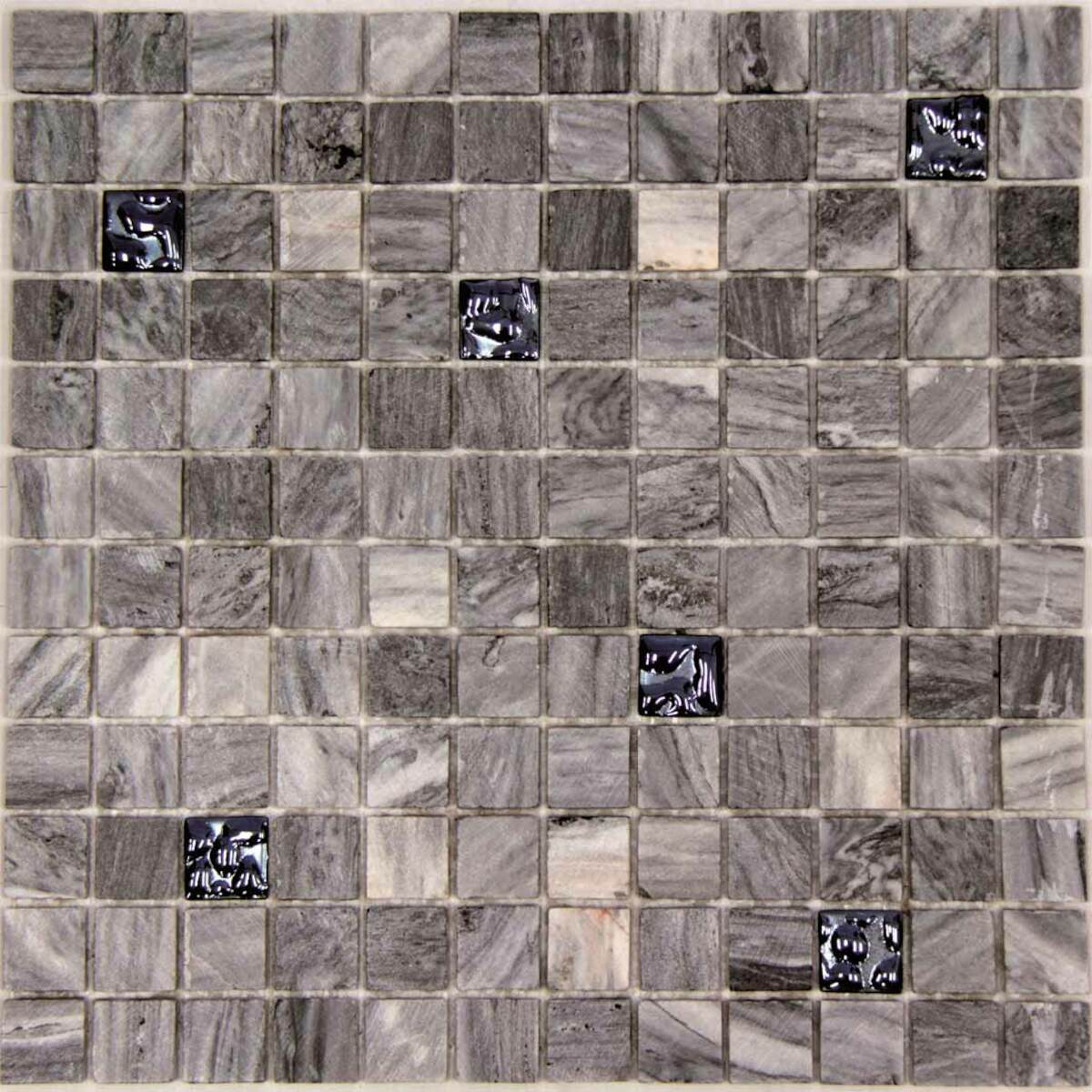Mozaika Mosavit Cloudy gris 30x30 cm mat / lesk CLOUDYGRDROPS Mosavit