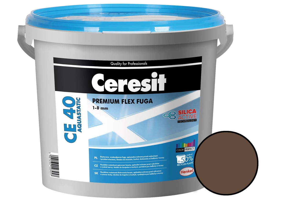 Spárovací hmota Ceresit CE 40 balibrown 5 kg CE40560 Ceresit