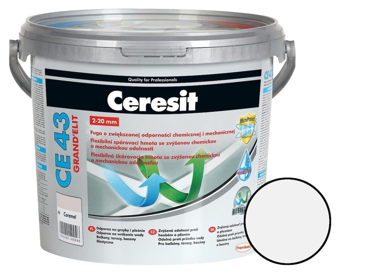 Spárovací hmota Ceresit CE 43 bílá 25 kg CE432501 Ceresit