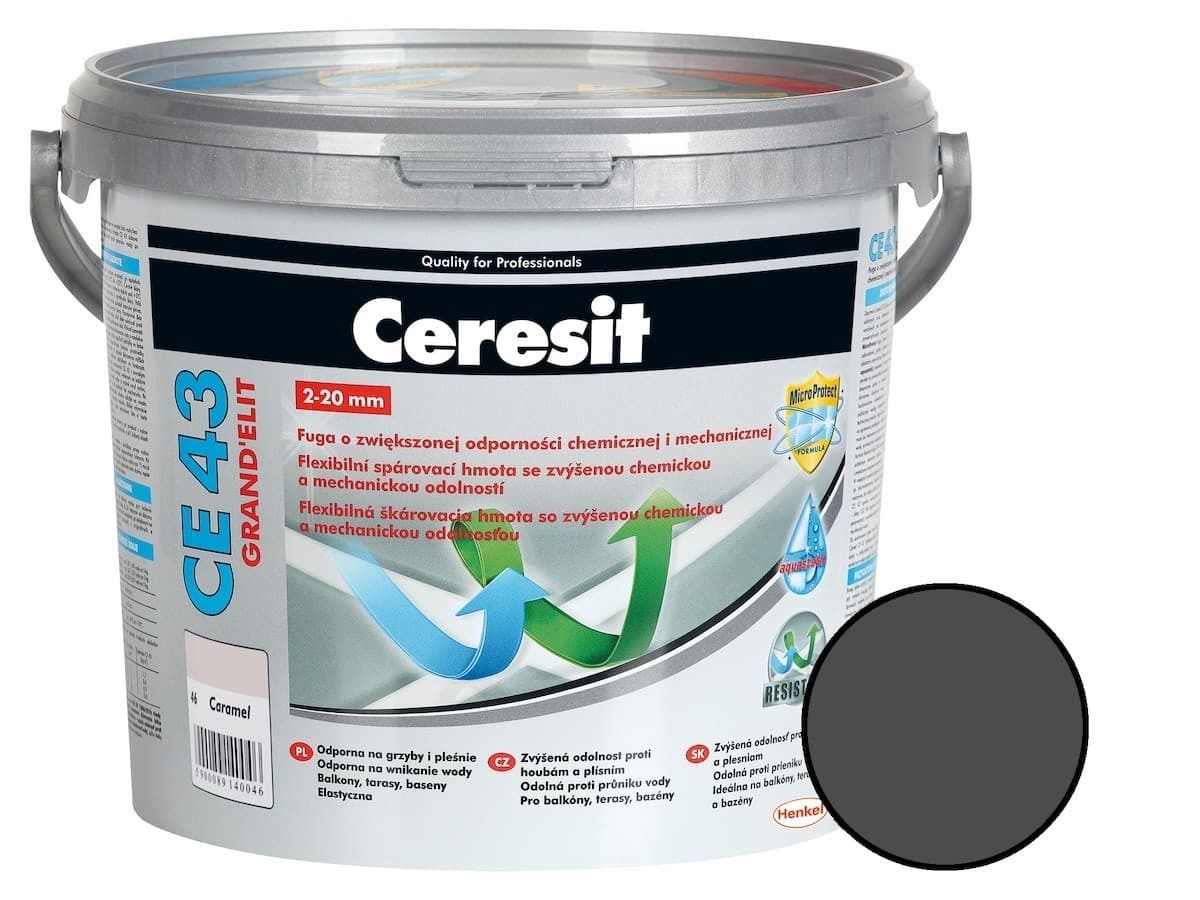 Spárovací hmota Ceresit CE 43 graphite 25 kg CE432516 Ceresit