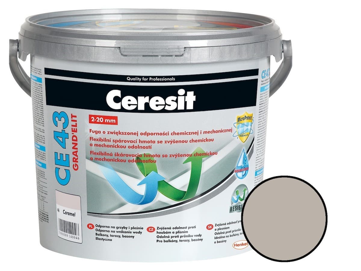 Spárovací hmota Ceresit CE 43 šedá 25 kg CE432507 Ceresit