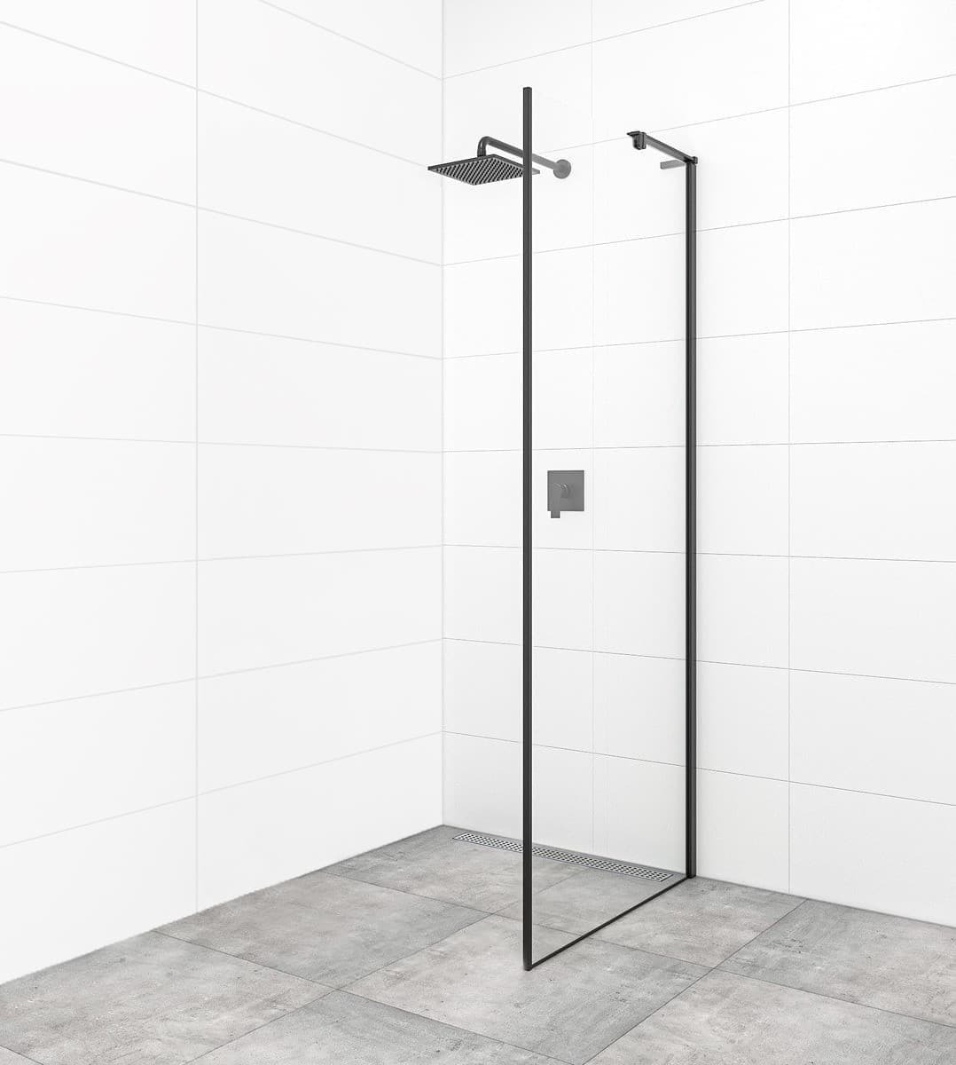 Boční zástěna ke sprchovým dveřím 90 cm SAT TGD NEW SATTGDNSTENA90CT SAT