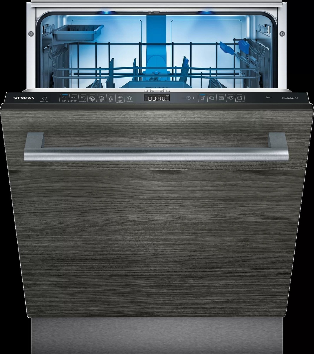 Vestavná myčka iQ500 SIEMENS s integrovaným ovládáním 60cm SX75Z801BE Siemens