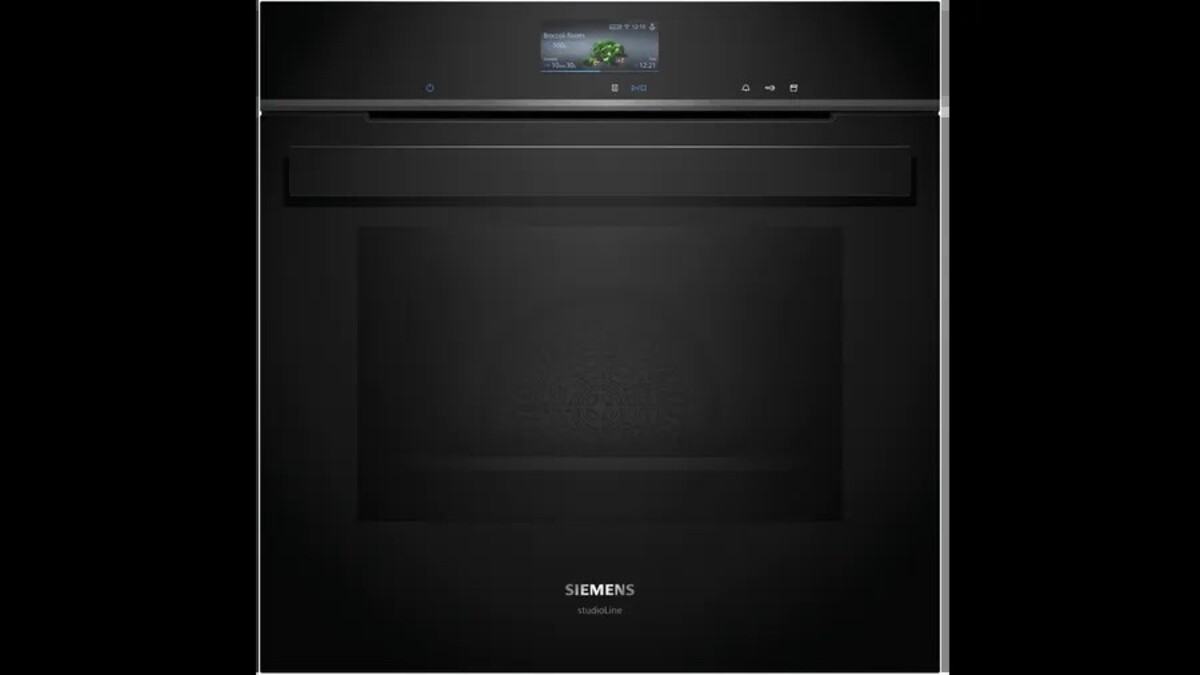 Vestavná trouba Siemens iQ700 s přídavnou párou 60 x 60 cm Černá HR976GMB1 Siemens