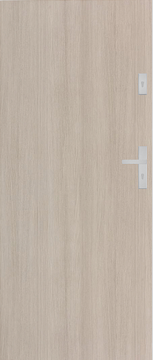 Bezpečnostní vchodové RC2 dveře Naturel Technické levé 80 cm dub bělený B2DB80L Naturel