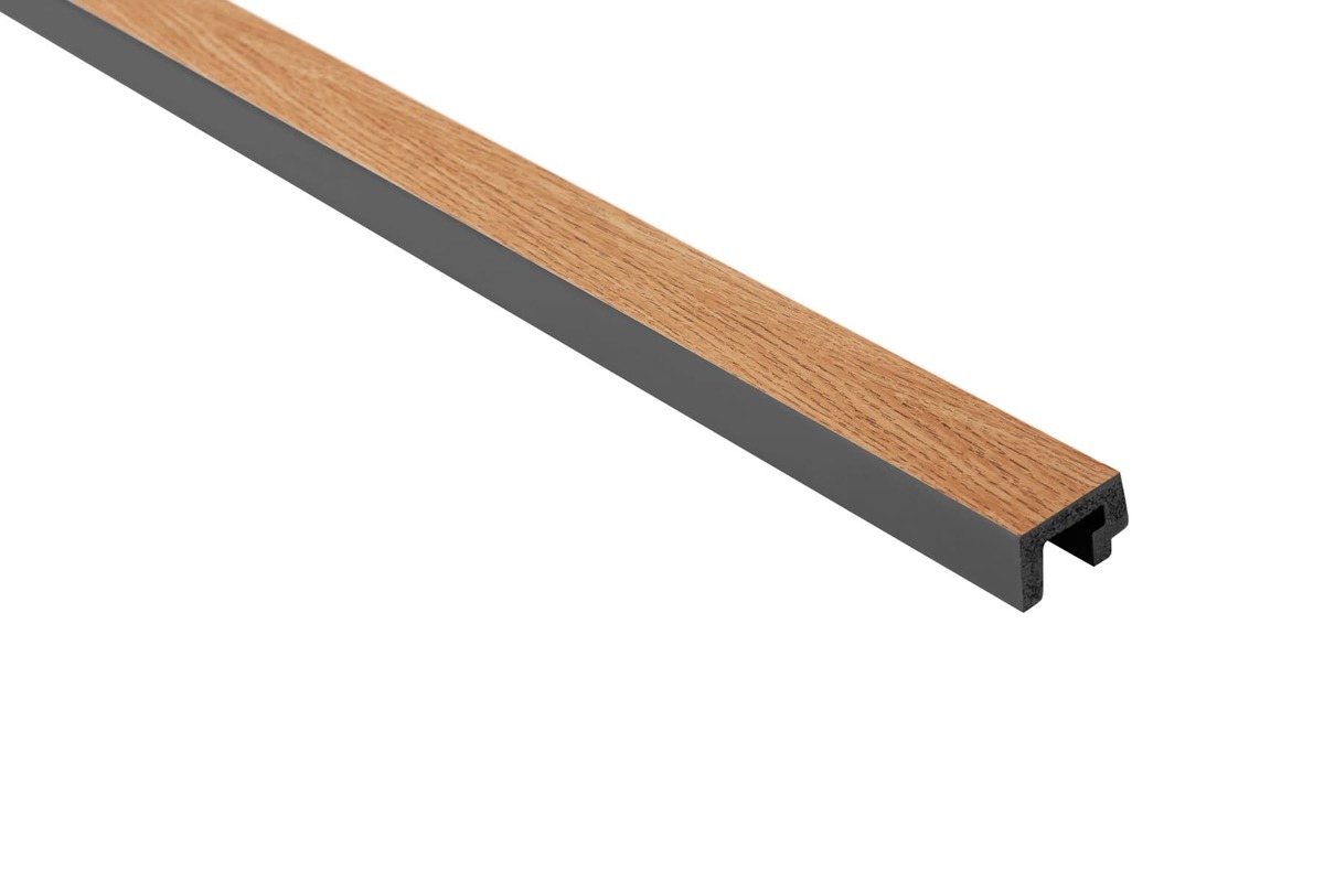 Obkladová lamela levé ukončení Fineza Slat Large Classic oak 270x3