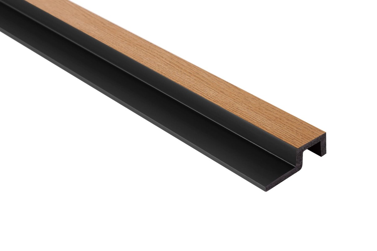 Obkladová lamela pravé ukončení Fineza Slat Large Classic oak 270X2