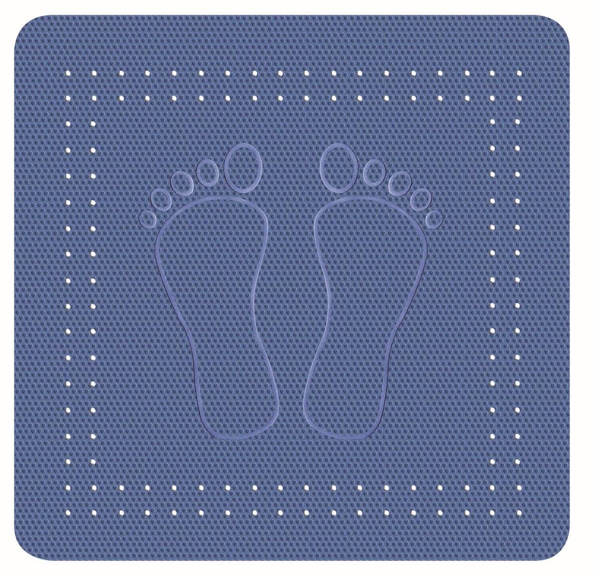 Protiskluzová podložka do vany Kleine Wolke Foot modrá 36x72 cm 4388720005 Kleine Wolke