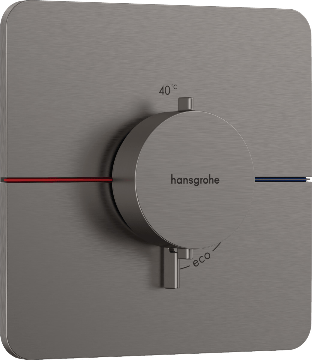 Sprchová baterie Hansgrohe ShowerSelect Comfort Q bez podomítkového tělesa kartáčovaný černý chrom 15588340 Hansgrohe