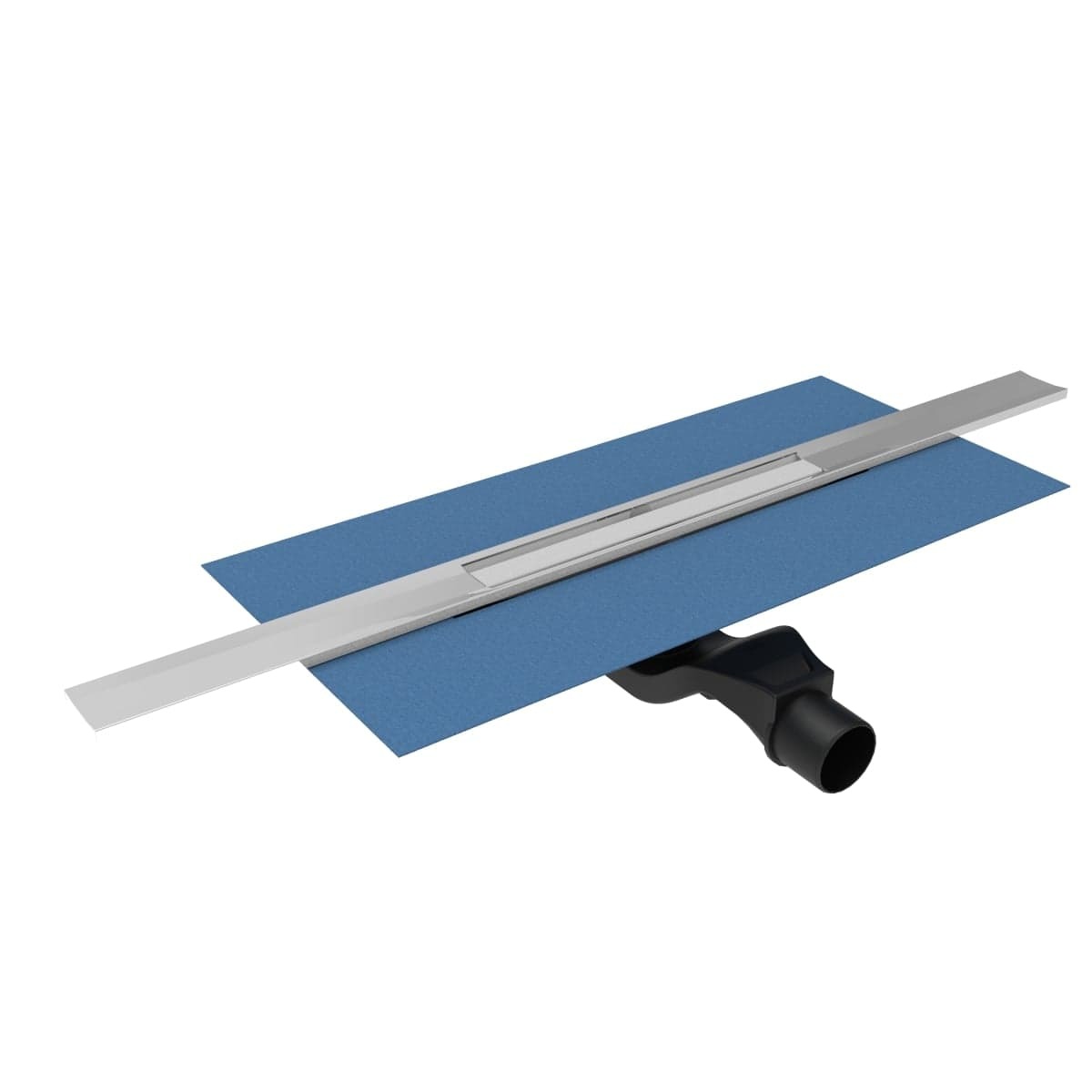 Sprchový žlab VitrA V-Flow Cut 80 cm nerez mat zkracovatelný 5998-059-80 Vitra