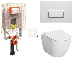 Cenově zvýhodněný závěsný WC set VitrA k zazdění + WC VitrA Nuo SIKOVIZNUO600 VitrA