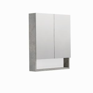 Zrcadlov&aacute; skř&iacute;ňka SAT Cubeway 14x72 cm lamino beton GALCU60BE SAT