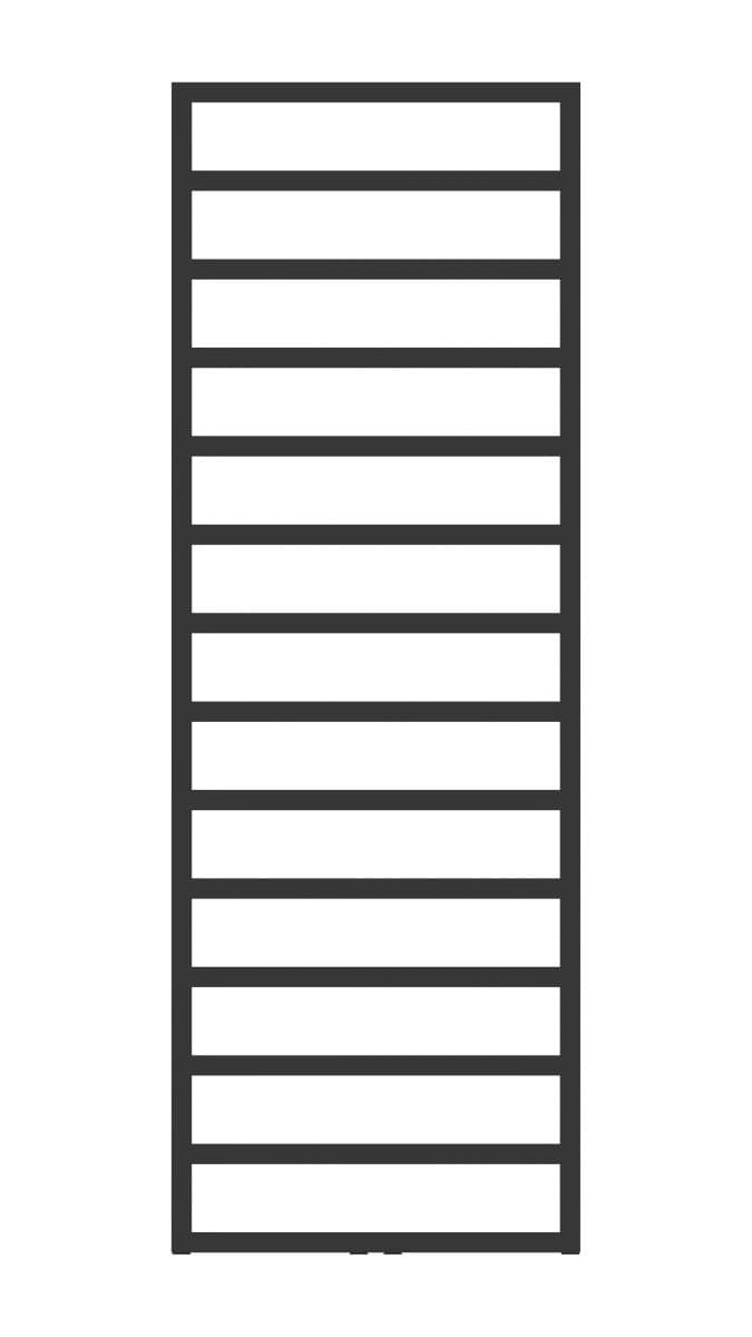 Radiátor kombinovaný Hopa Perth 120x60 cm černá matná RADPER601231SP HOPA