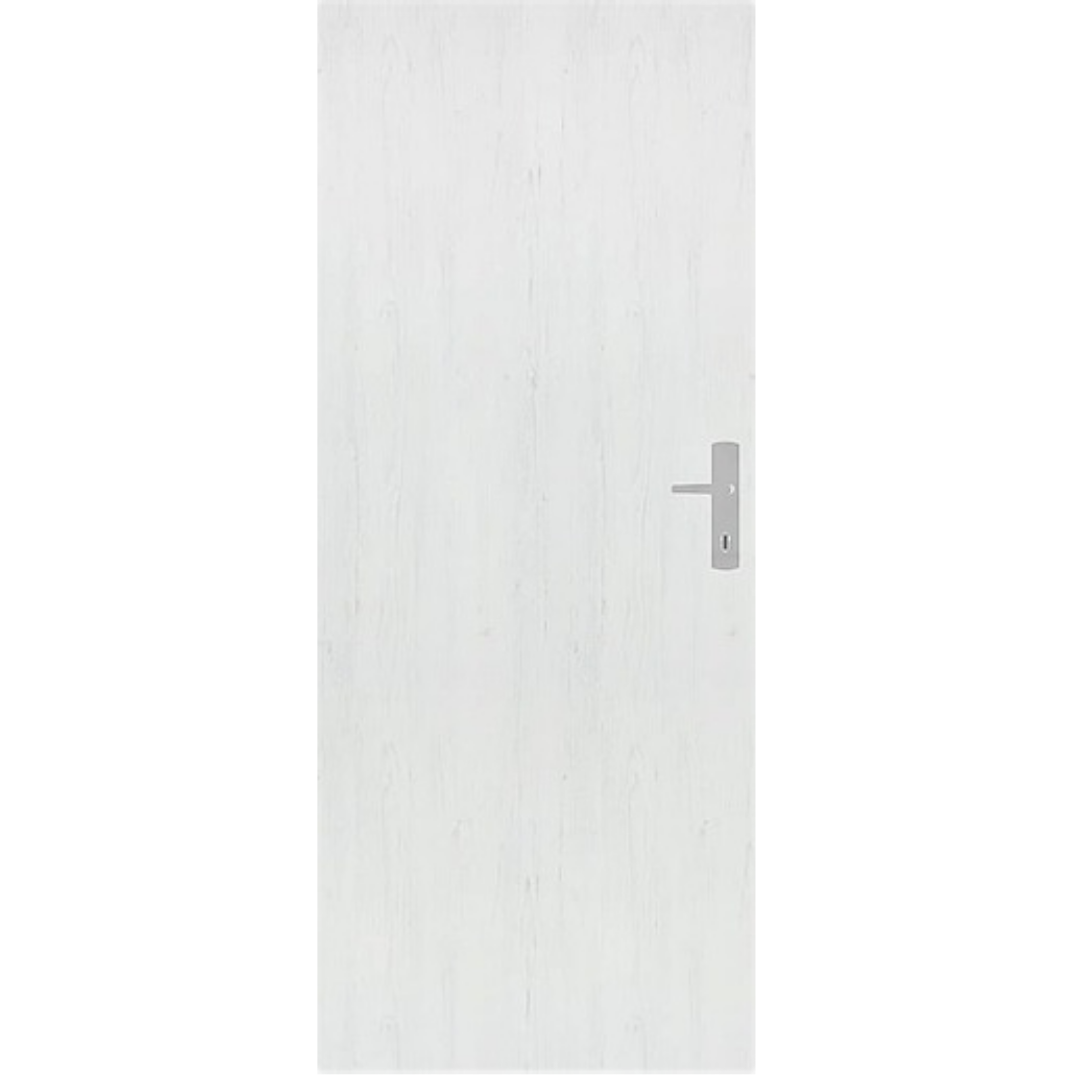 Bezpečnostní vchodové RC2 dveře Naturel Technické levé 90 cm borovice bílá B2BB90L Naturel
