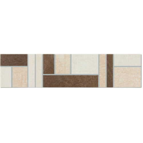 Dekor Multi Tahiti béžovohnědá 8x33 cm mat DDPL4510.1 Multi