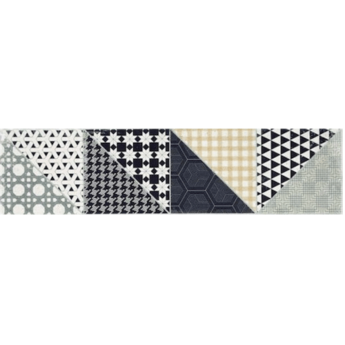 Dekor Rako Deco mix barev 15x60 cm mat DDPSU659.1 Rako