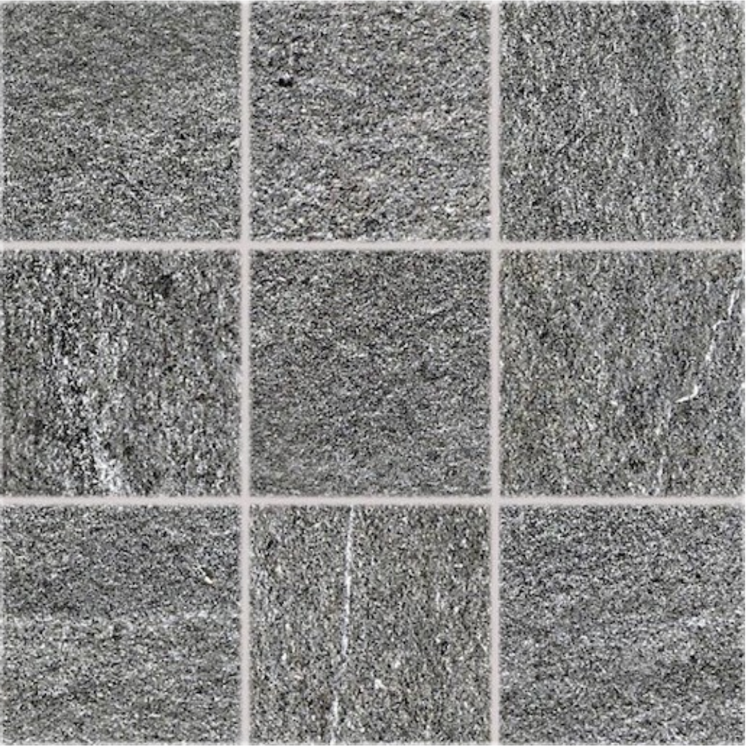 Dlažba Rako Quarzit tmavě šedá 10x10 cm mat DAR12738.1 Rako