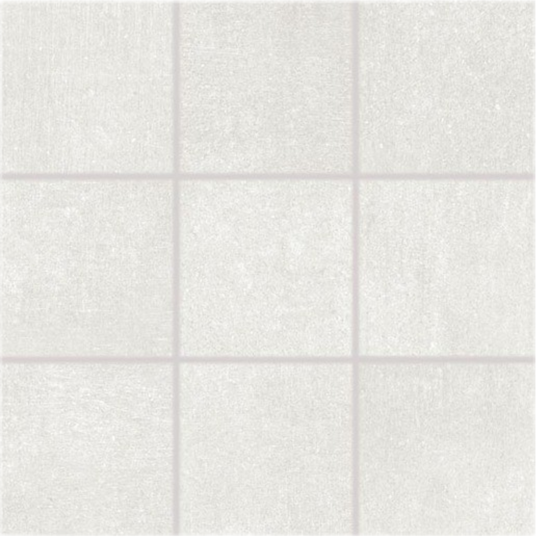 Dlažba Rako Rebel bílošedá 10x10 cm mat DAK12740.1 Rako
