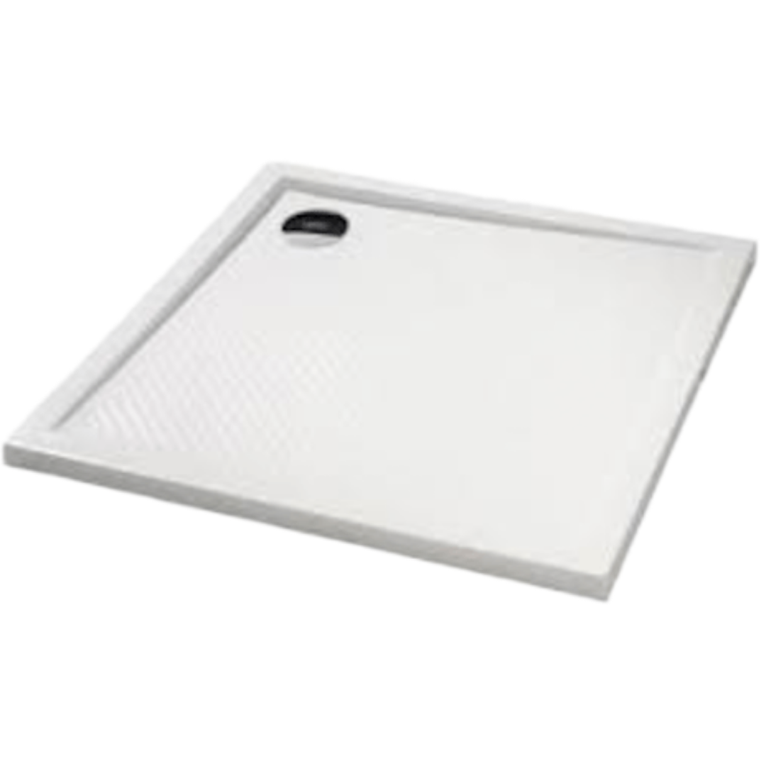 Hüppe Purano sprchová vanička čtvercová 90x90 cm litý mramor 202161.055 Hüppe