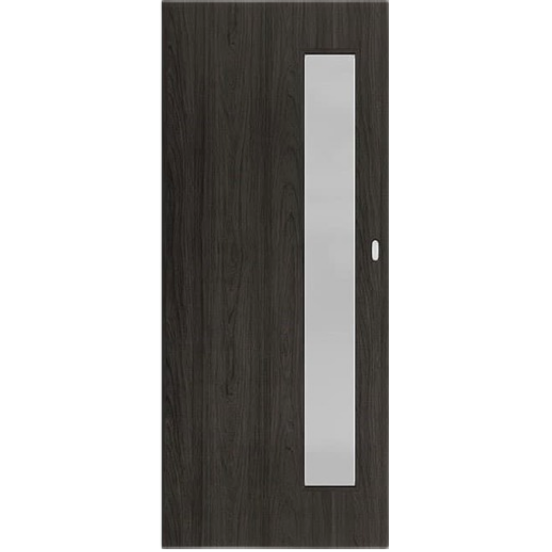 Interiérové dveře Naturel Deca posuvné 60 cm jilm antracit posuvné DECA10JA60PO Naturel