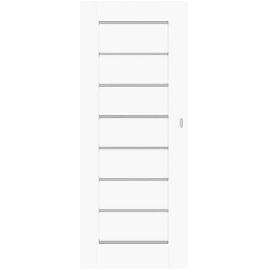 Interierové dveře posuvné Naturel PERMA 80cm bílá mat PERMABM80PO Naturel
