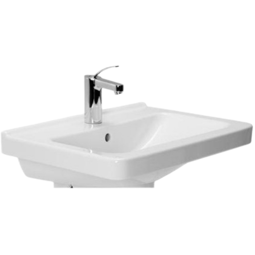 Jika Cubito umyvadlo 55x42 cm otvor pro baterii uprostřed h8104221001041 1042.2.100.104.1 Jika