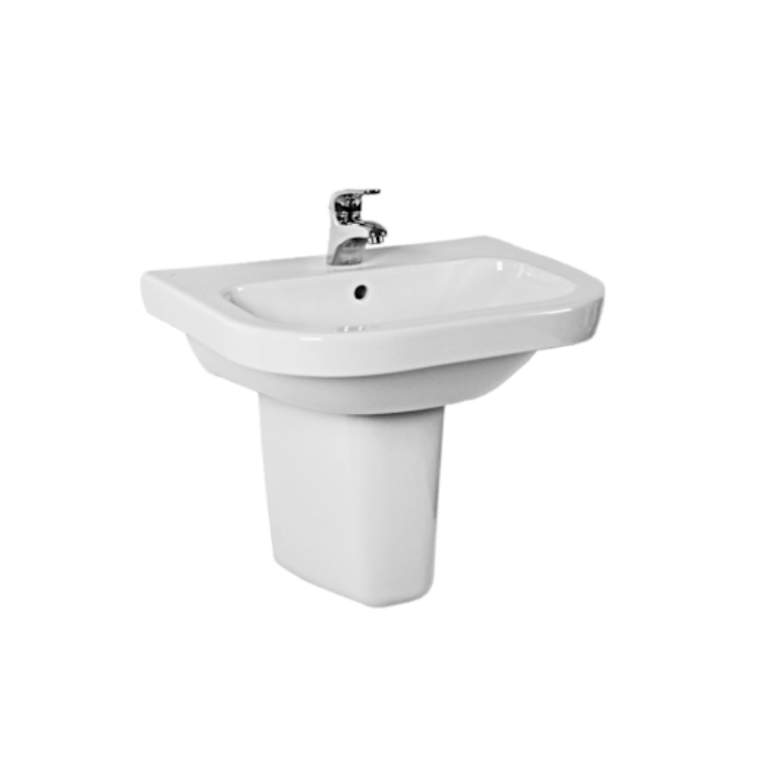 Jika Deep umyvadlo 50x41 cm otvor pro baterii uprostřed h8126110001041 1261.1.000.104.1 Jika