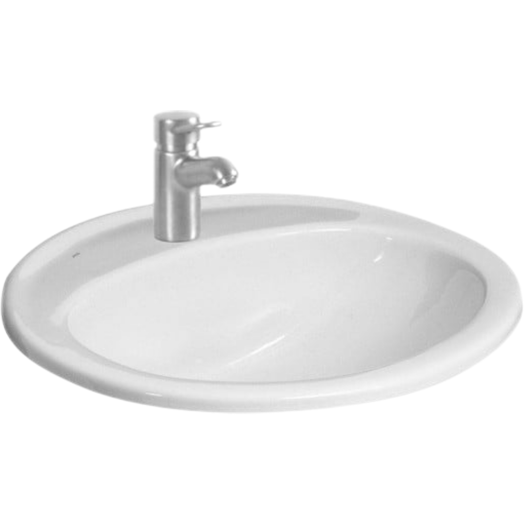 Jika Ibon zápustné umyvadlo 52x41 cm otvor pro baterii uprostřed h8130100001041 1301.0.000.104.1 Jika