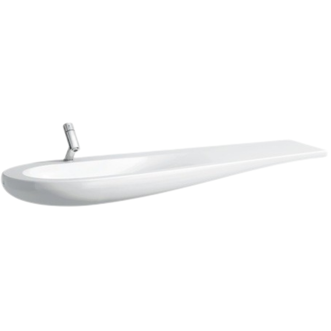 Laufen Alessi One nábytkové umyvadlo 160x50 cm otvor pro baterii uprostřed h8149714001041 1497.1.400.104.1 Laufen