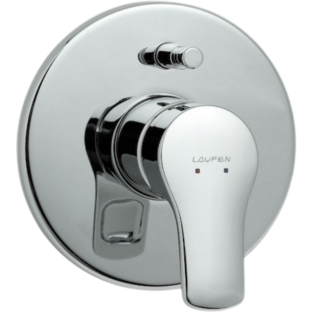 Laufen Citypro sprchová a vanová baterie bez podomítkového tělesa chrom h3219560040001 2195.6.004.000.1 Laufen
