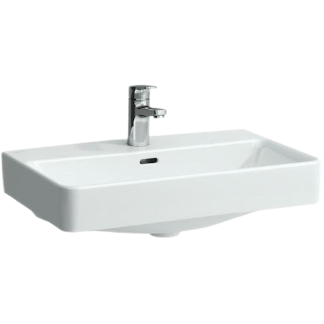 Laufen Laufen Pro umyvadlo 60x38 cm otvor pro baterii uprostřed h8189594001041 1895.9.400.104.1 Laufen