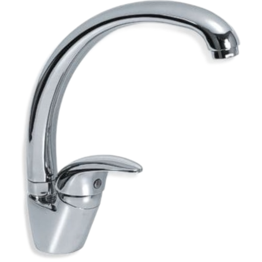 Novaservis Metalia 55 dřezová baterie s otočným ramínkem chrom 55014.0 Novaservis