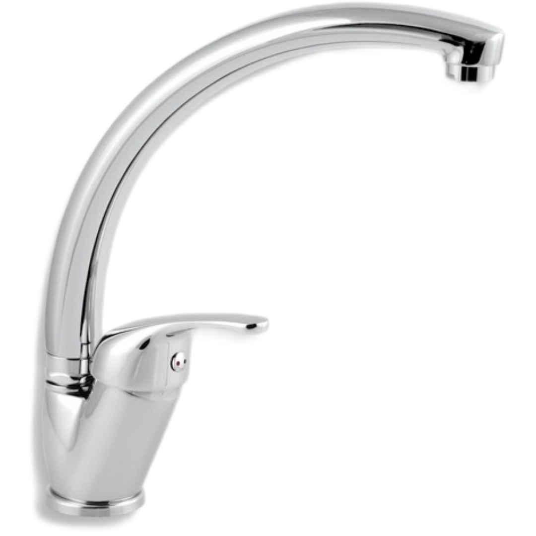 Novaservis Titania Iris dřezová baterie s otočným ramínkem chrom 92014.0 Novaservis