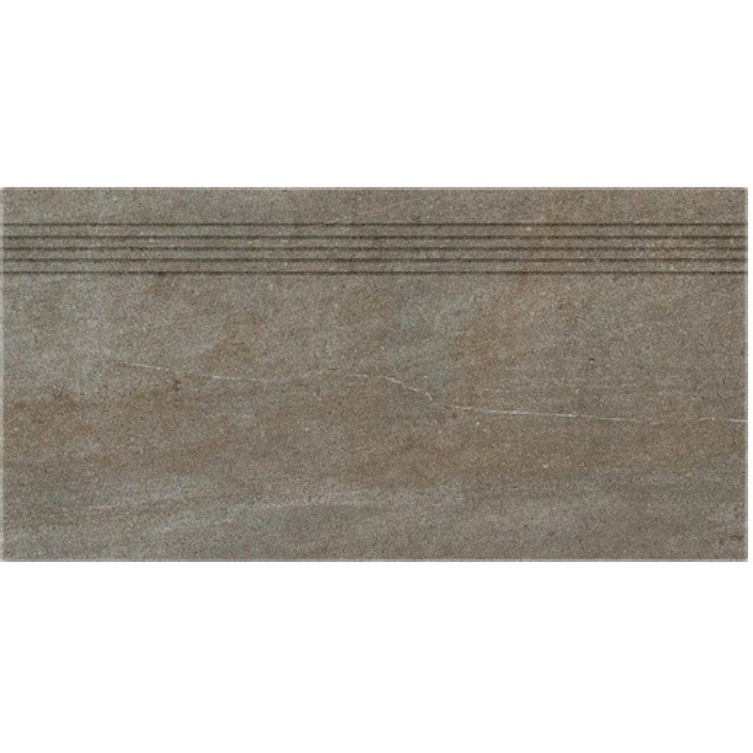 Schodovka Rako Quarzit hnědá 40x80 cm mat DCP84736.1 Rako