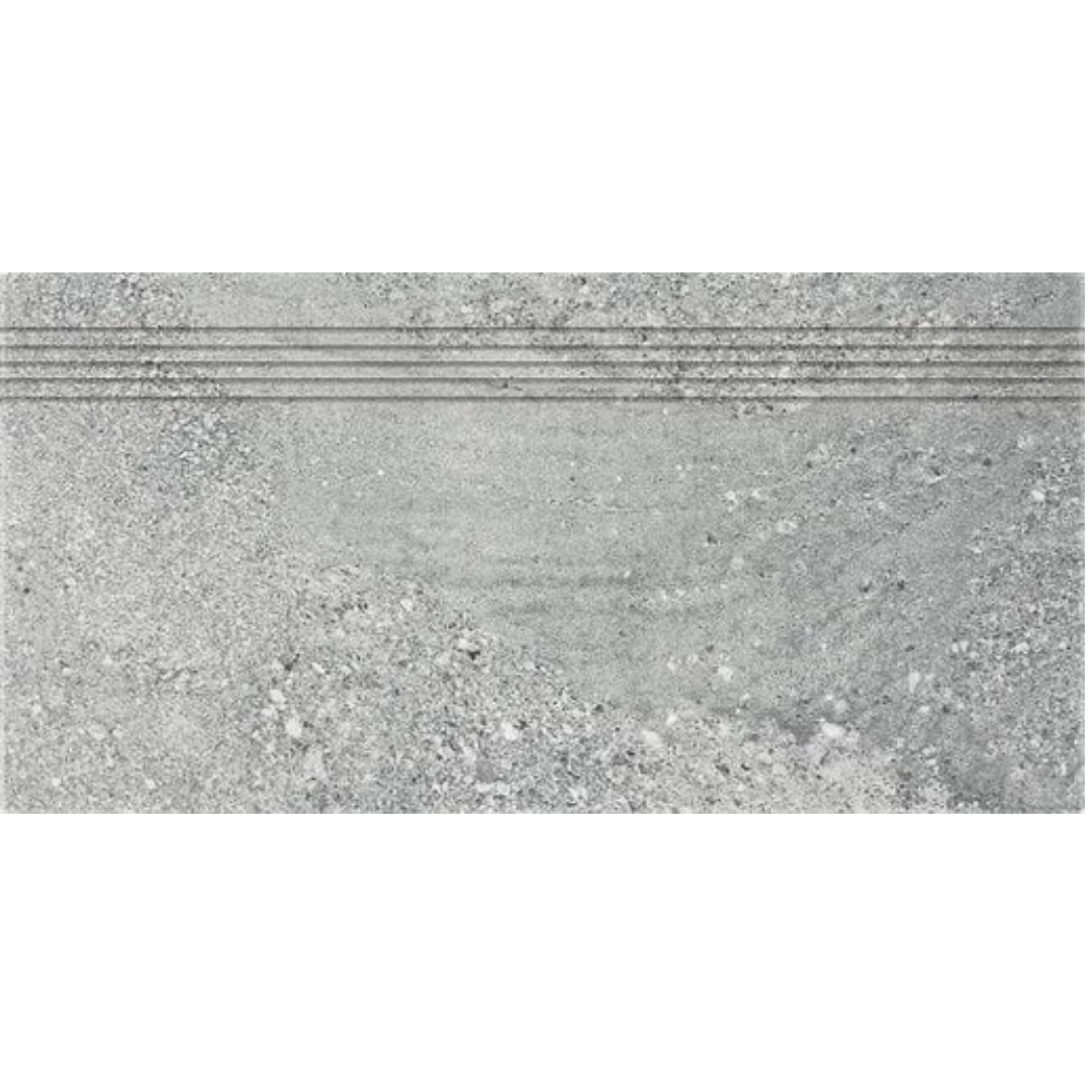 Schodovka Rako stones šedá 30x60 cm mat DCPSE667.1 Rako