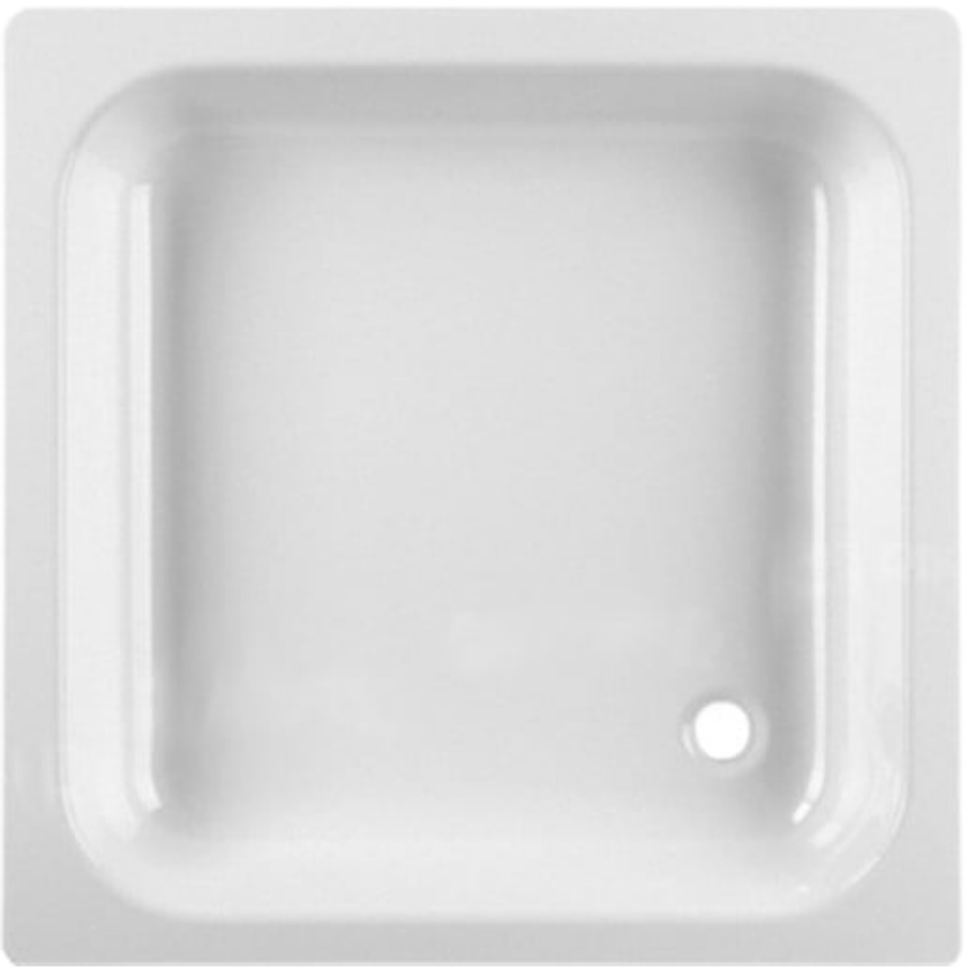 Sprchová vanička čtvercová Jika 80x80 cm smaltovaná ocel H2140800000111 Jika