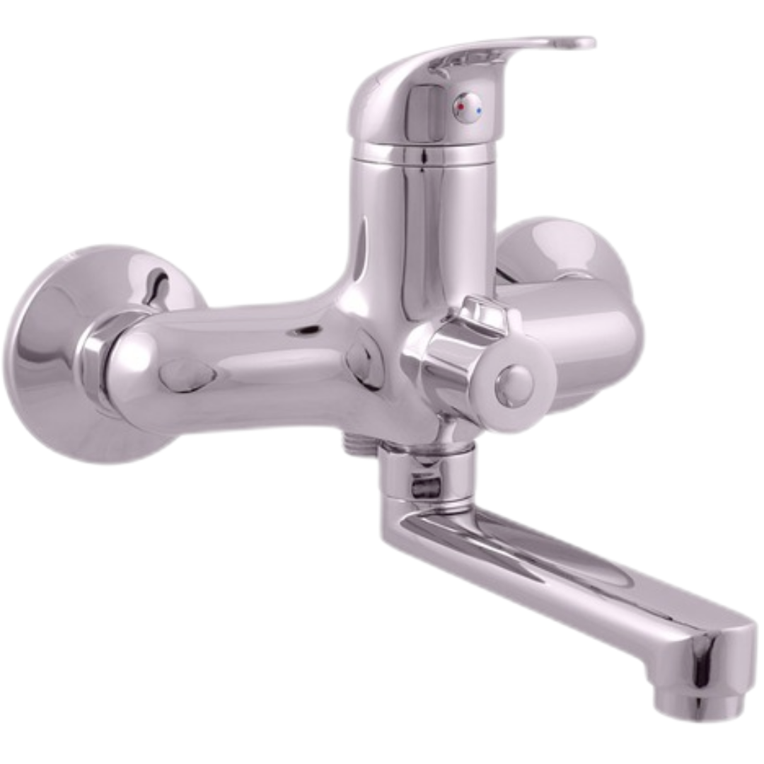 Vanová baterie RAV Slezák Sázava bez sprchového setu 100 mm chrom SA051.0 RAV SLEZÁK