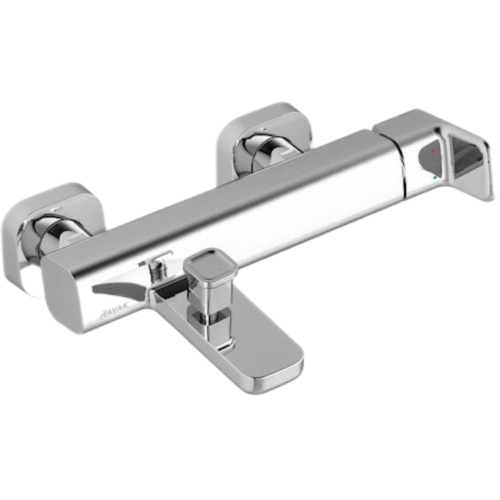 Vanová baterie Ravak 10° TD022.00150 bez sprchového setu 150 mm chrom X070065 Ravak