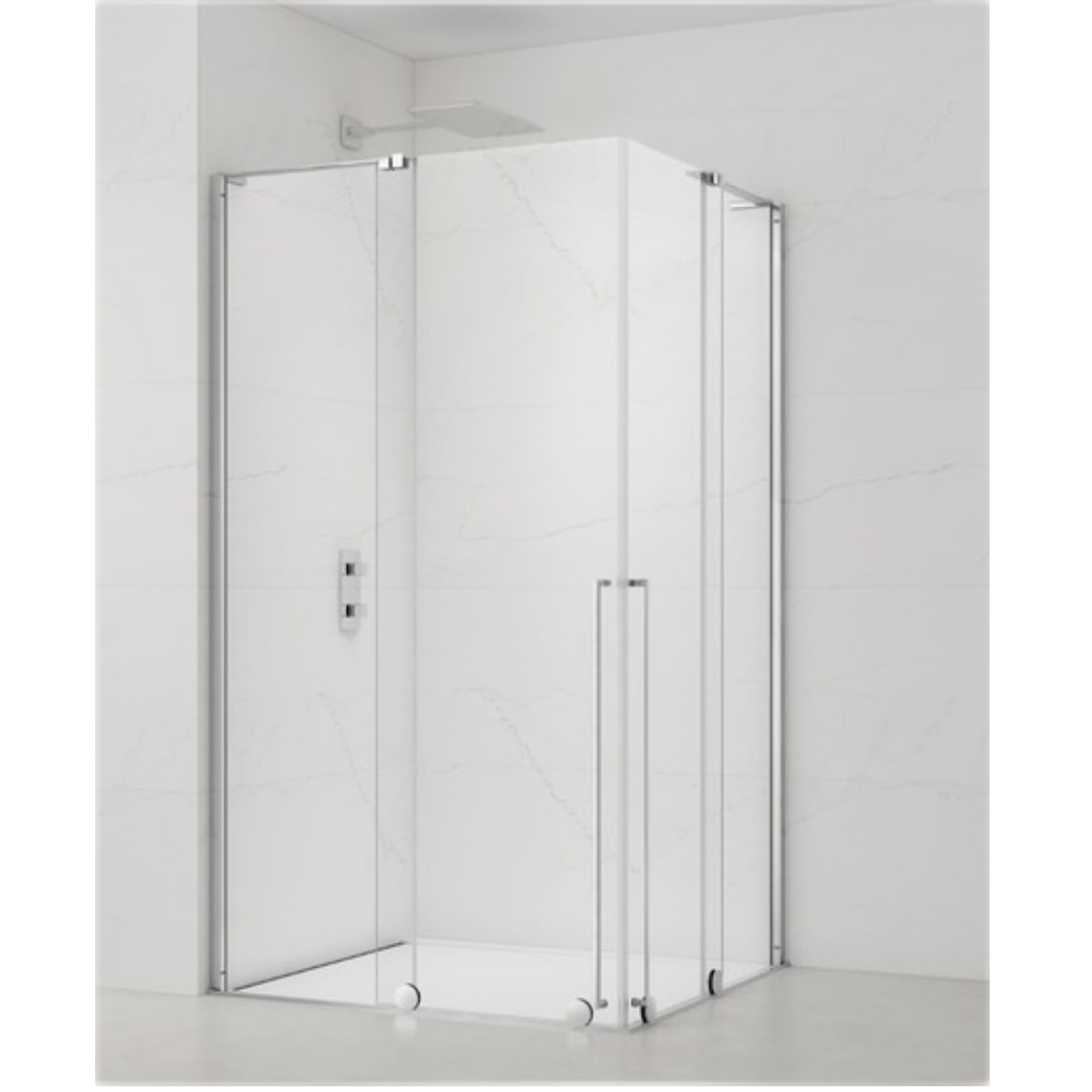 Sprchový kout čtverec 110x110 cm SAT Walk-In Xmotion SATBWIXMN110110 SAT
