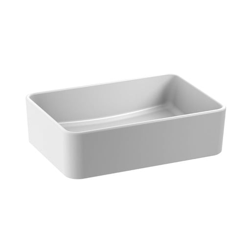 Jika Cubito umyvadlo na desku 50x35 cm mat bez přepadu H8184237571121 Jika