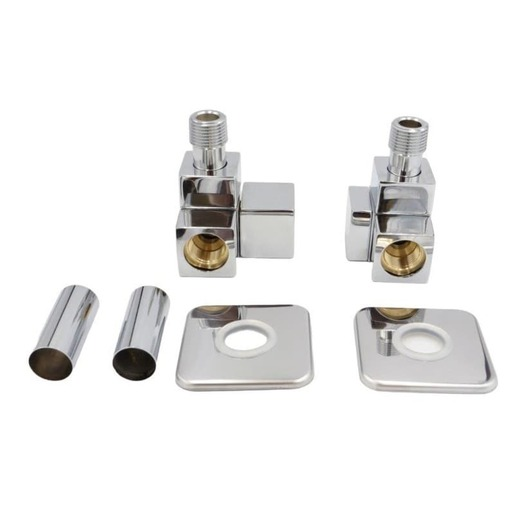 HOPA Edgee-Set ventil pro ústřední vytápění nerez VENTILQUATTROSETSS HOPA